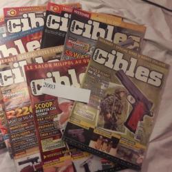 lot de revues  CIBLES2003 - 394-395-397-398-400-401-403-404-405
