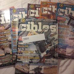 lot de revues  CIBLES2005 -416-420-423-424-425-426-428-429