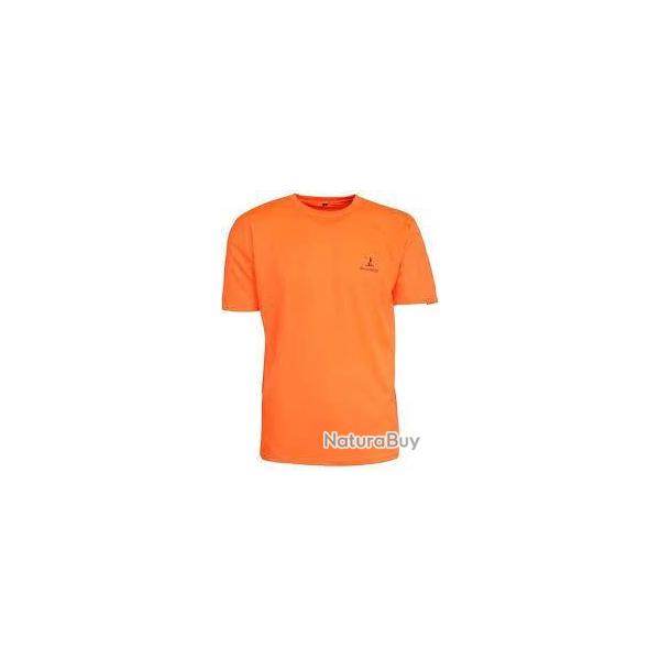 T Shirt De Chasse Fluo Orange PERCUSSION