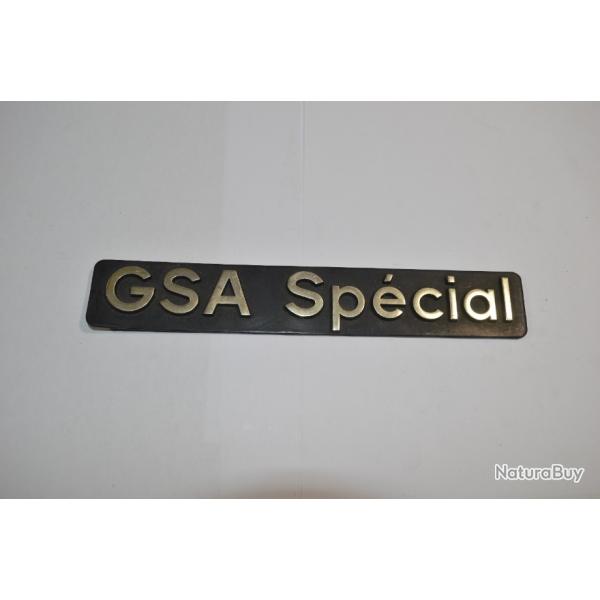 Citroen GSA Spcial  emblme logo sigle insigne monogramme hayon coffre  vhicule ancien  (17)