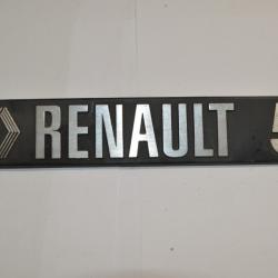 Renault 5 BV  logo sigle insigne monogramme hayon coffre  véhicule ancien  (17)