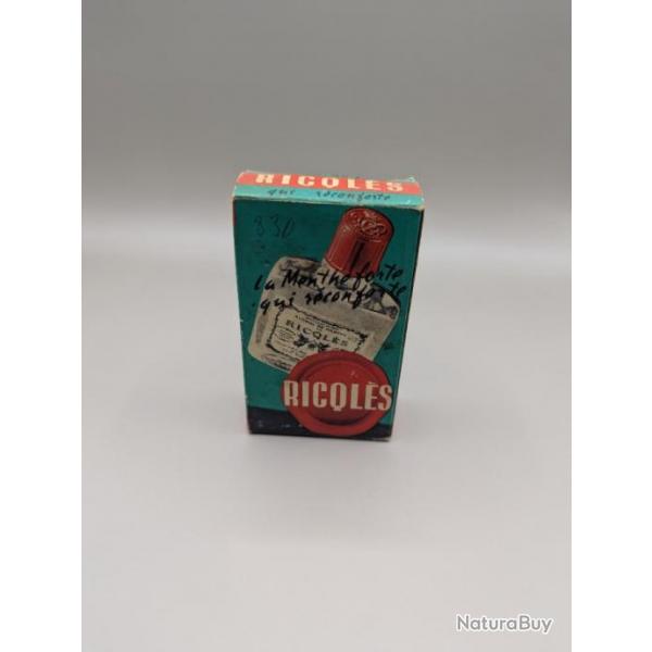 Ancienne bouteille de RICQLES neuve