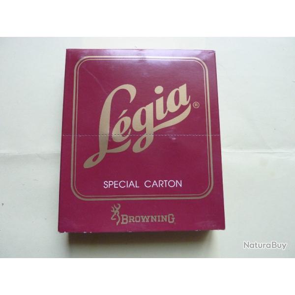 REF 26 - RARE BOTE CARTOUCHES DE CHASSE LEGIA SPECIAL CARTON CAL 12 - plomb n 4 -