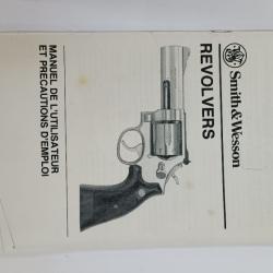 Manuel générique revolver Smith et Wesson