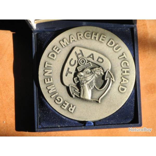 Mdaille commmorative du Rgiment de Marche du Tchad (RMT)