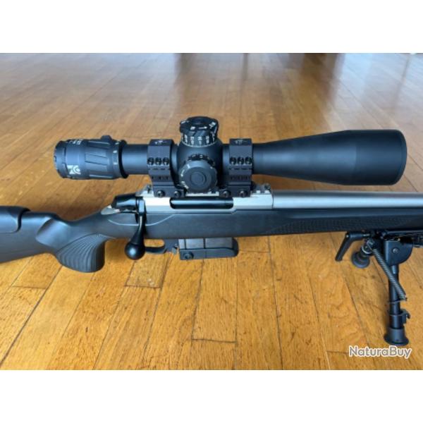 Carabine Tikka T3x CTR inox 308 - Lunette ZCO 527 MPCT2 - Sac AIM FS-42