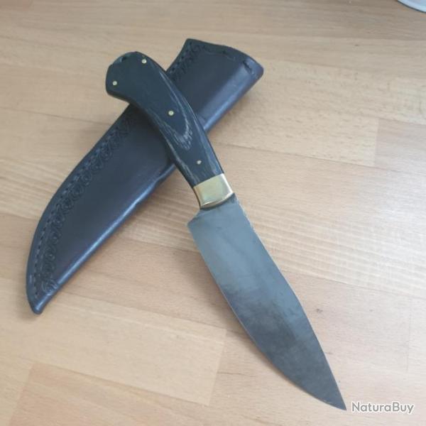 Fixe de PH Monnet , custom , forg , etui cuir