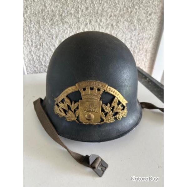 Ancien casque de pompiers