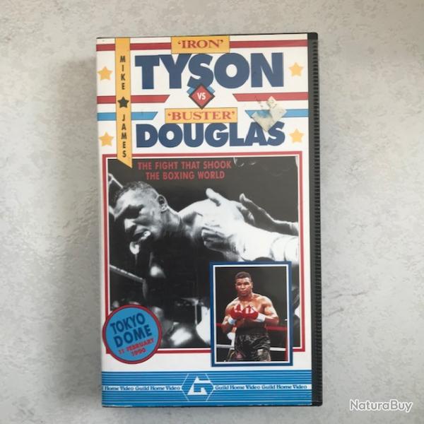 VIDEO VHS BOXE ANGLAISE  TYSON VS DOUGLAS