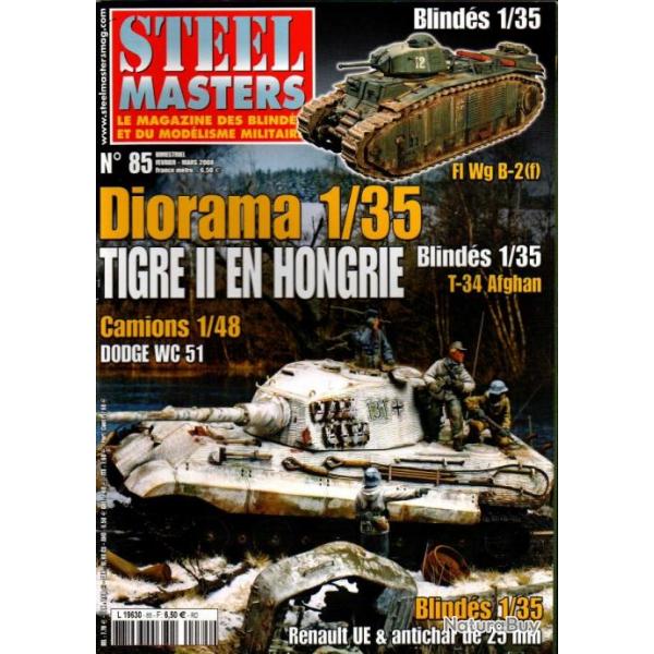 steel masters 85 dodge wc 51, 17e corps de chars urss,panzer III ausfm, amr 33 renault,3e dia doubs