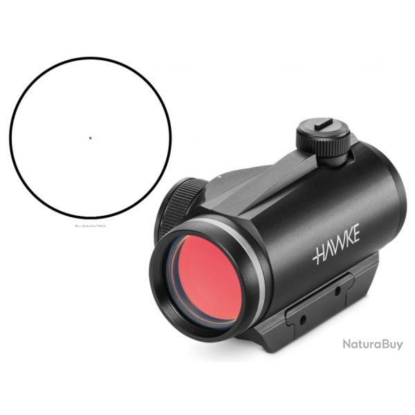 VANTAGE RED DOT SIGHTS 1X30, 3 MOA - 11 Stage Brightness Weaver