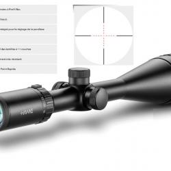 VANTAGE IR - Low profile, capped turrets 4-16x50 AO 1", IR Mil Dot "5054492142606"