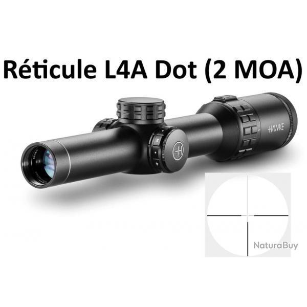 FRONTIER 30 1-6x24 30mm, IR L4A Dot HAWKE Optics