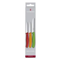 6.7116.32 Set de 3 couteaux office Victorinox Swiss Classic assortis