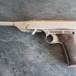 rare pistolet chromé !!!  oklahoma 4.5mm a plomb