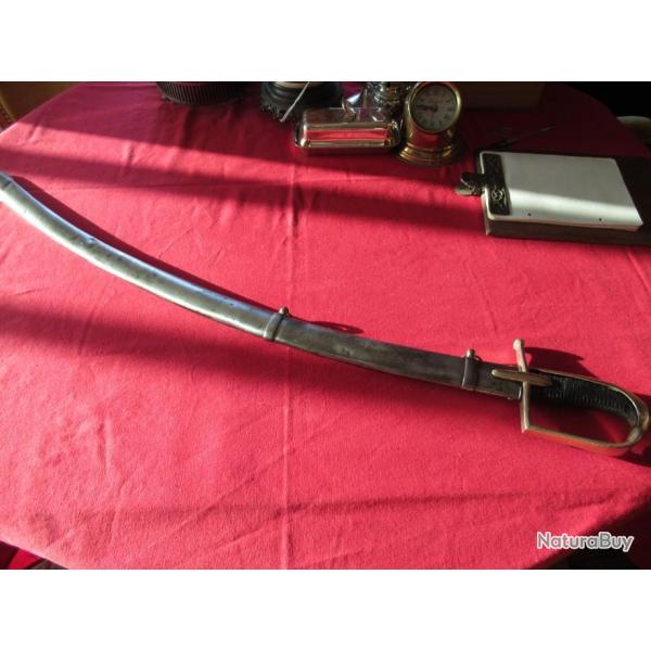 Sabre de hussard 1er empire .
