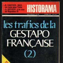 historama 251 les trafics de la gestapo française 2 , catacombes de paris, la bérézina,