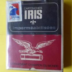 REF 40 -  BOÎTE CARTOUCHES DE CHASSE CAL 12 - IRIS - plomb n° 2