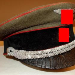 CASQUETTE ALLEMANDE de L'ARTILLERIE - SECONDE GUERRE.  /8611