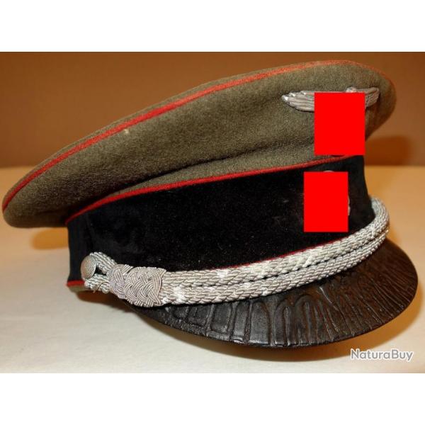 CASQUETTE ALLEMANDE de L'ARTILLERIE - SECONDE GUERRE.  /8611