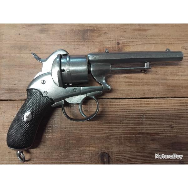 REVOLVER 9MM " DIT DE GAUCHER " BREVET CHAMELOT-DELVIGNE