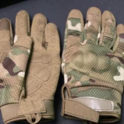 Gants camouflage airsoft