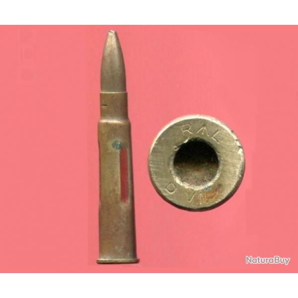 .303 British Dummy MK VI - RARE cartouche anglaise inerte de manipulation - marquage : RL D VI