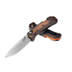 BEN15062 couteau pliant Benchmade Grizzly Creek bois stabilisé