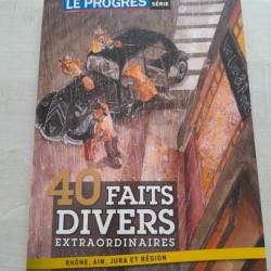 Livre "fait divers extraordinaires"