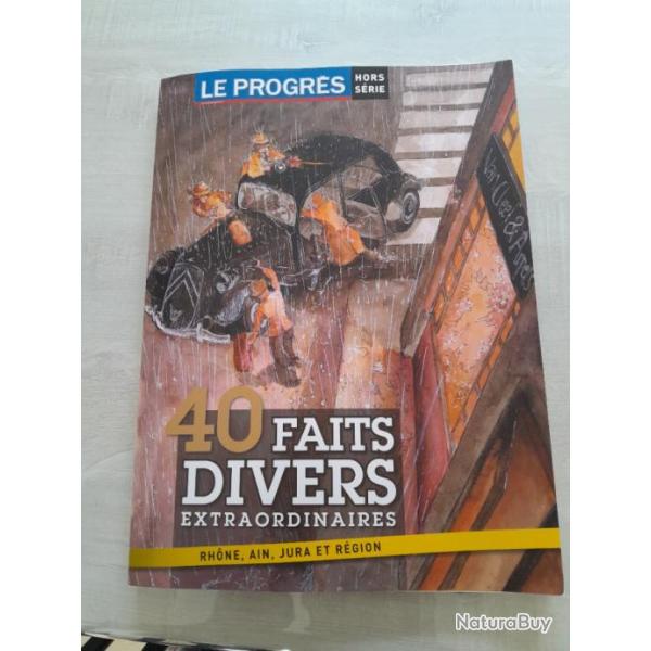 Livre "fait divers extraordinaires"