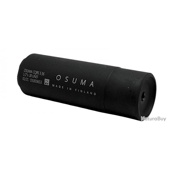 Osuma - Modrateur de son CQBS - Filetage 1/2x28 UNEF - Calibre .223 - Supression nette : 24-25 dB R