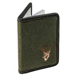 ETUI POUR PERMIS DE CHASSE EN FEUTRE VERT