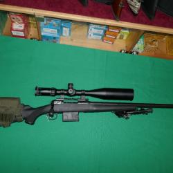 Carabine SAVAGE Model 10 en 308 win avec lunette HAWKE Sidewinder 6-24x65 et frein de bouche