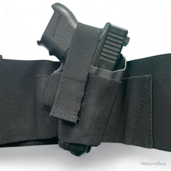 Offre spciale Police Gendarmerie Insert Kydex Glock 26 pour ceinture discrte Vega Droitier