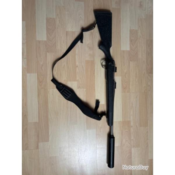 Carabine Bergara cal. 308 + modrateur + montage pour lunette ou point rouge