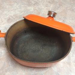 Creuset / Marmiton pour fondre le plomb 24 cm 19 cm 9,5 cm