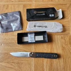 Couteau EDC GANZO G767-BK automatique neuf