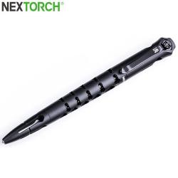 Nextorch NP20 - Stylo tactique de sécurité avec brise vitre - Noir