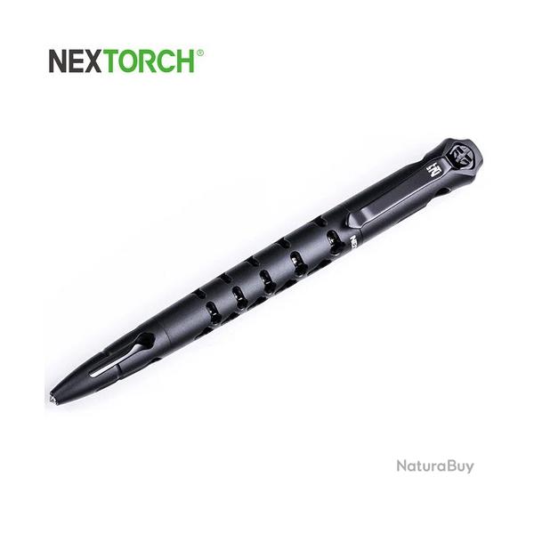 Nextorch NP20 - Stylo tactique de scurit avec brise vitre - Noir