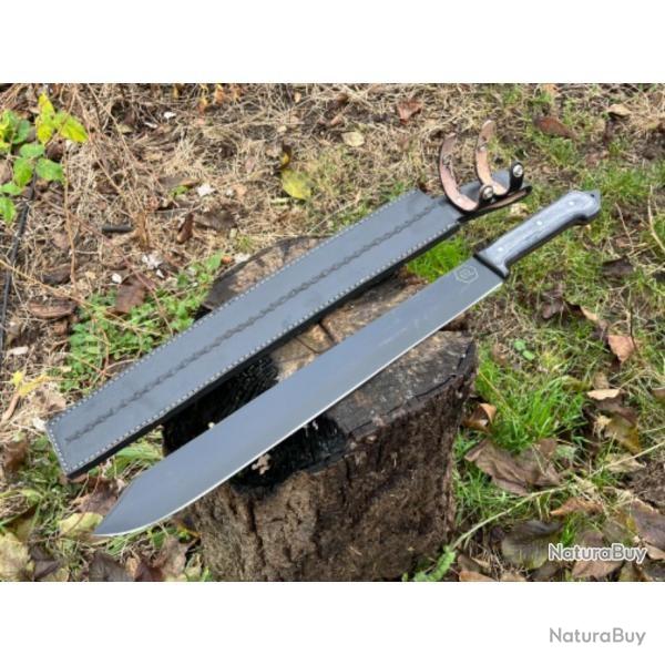 Monstrueuse Machette forge LLF srie COMMANDO 60cm BUSH24