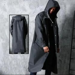 Imperméable long à capuche, totalement étanche Voyage pêche Neuf FR