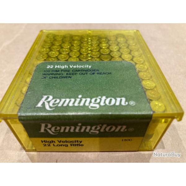 Cartouches 22LR REMINGTON haute vitesse X100