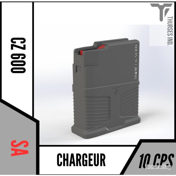 Chargeur cz 600 10 coups 308w /6,5 CRD Thurses Industries