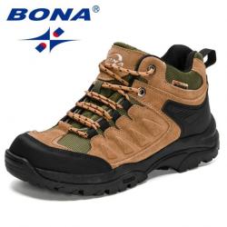 Chaussure de randonnée Bona - Parfait pour la randonnée et la chasse - Tan