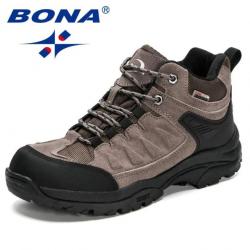 Chaussure de randonnée Bona - Parfait pour la randonnée et la chasse - Gris clair