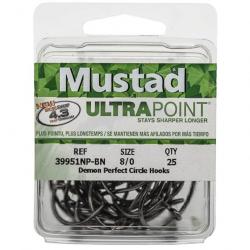 Mustad Demon Perfect Circle 39951NP-BN 8/0 Boite