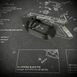 Magwell pour Glock Gen 3/4