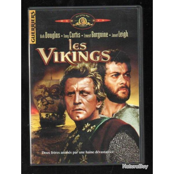 les vikings dvd kirk douglas, tony curtis , ernest borgnine,janet leigh aventure