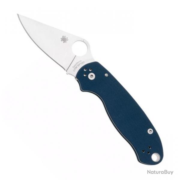 Couteau "Para 3" SPY27 / G10 bleu [Spyderco]