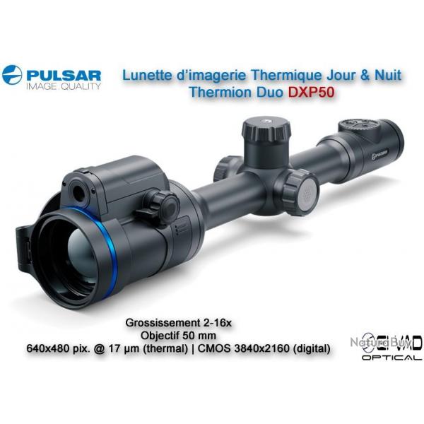 PULSAR - Lunette Thermique Thermion Duo DXP50 2-16x50 - Jour et Nuit